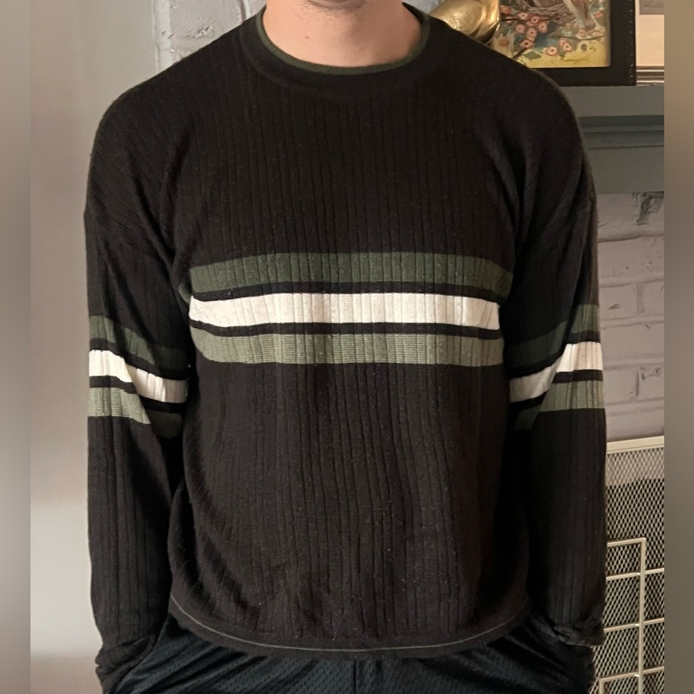 Vintage X-Treme Gear Striped Sweater